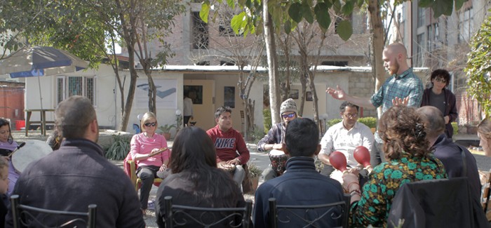 Open Drum Circle in Nepal